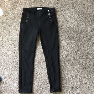 Loft 27 black denim
